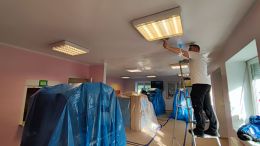 remont pomieszczenia w budynku świetlicy Promyk